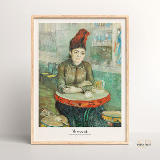 Vincent van Gogh i Cafe Agostina Segatori Art Poster