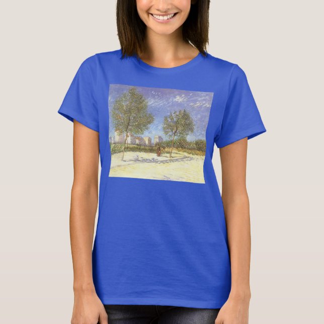 Vincent van Gogh - I utkanten av Paris T-shirt (Framsida)