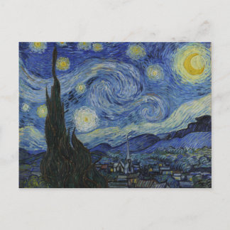 Vincent van Gogh Iconic Starry Night Vykort