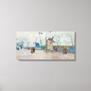 Vincent van Gogh - Impasse des Deux Freres Canvastryck