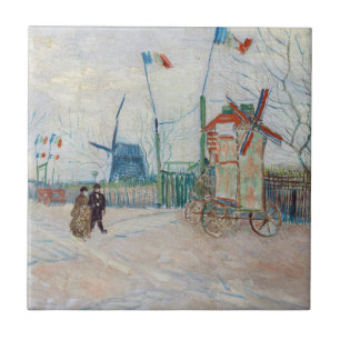 Vincent van Gogh - Impasse des Deux Freres Kakelplatta