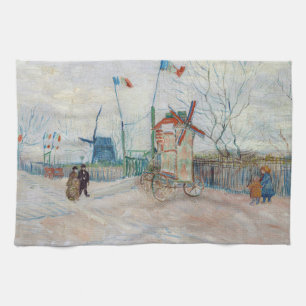 Vincent van Gogh - Impasse des Deux Freres Kökshandduk