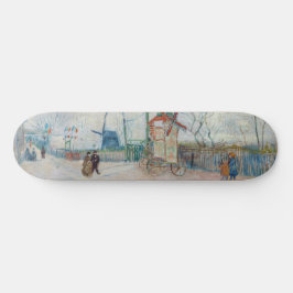 Vincent van Gogh - Impasse des Deux Freres Mini Skateboard Bräda 18,5 Cm
