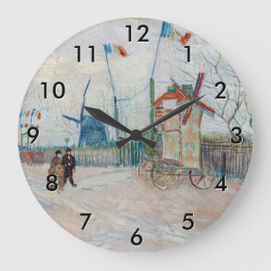 Vincent van Gogh - Impasse des Deux Freres Stor Klocka