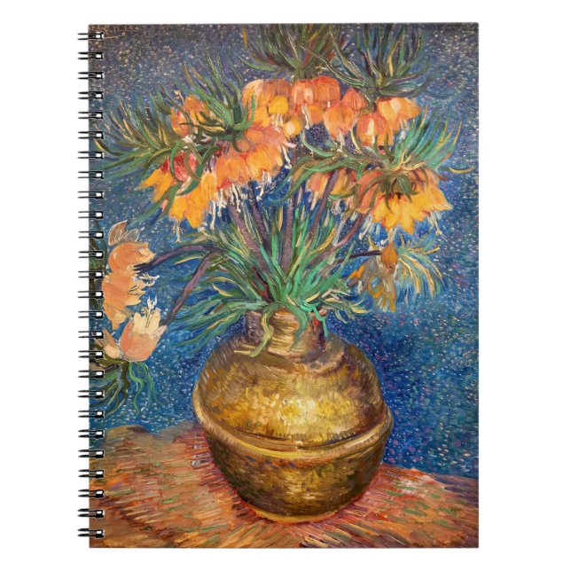 Vincent van Gogh - Imperial Fritillaries Anteckningsbok (Framsidan)