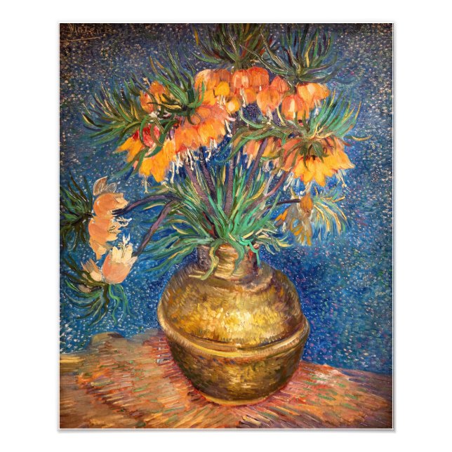 Vincent van Gogh - Imperial Fritillaries Fototryck (Framsidan)