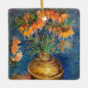 Vincent van Gogh - Imperial Fritillaries Julgransprydnad Keramik