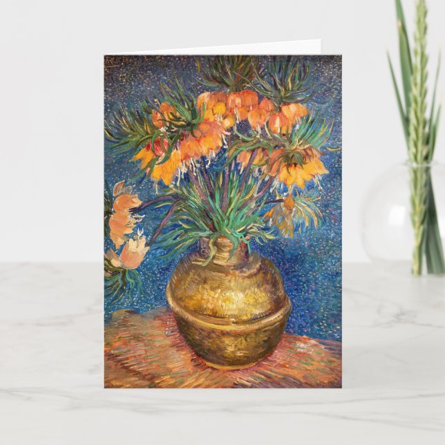 Vincent van Gogh - Imperial Fritillaries Kort (Framsida)