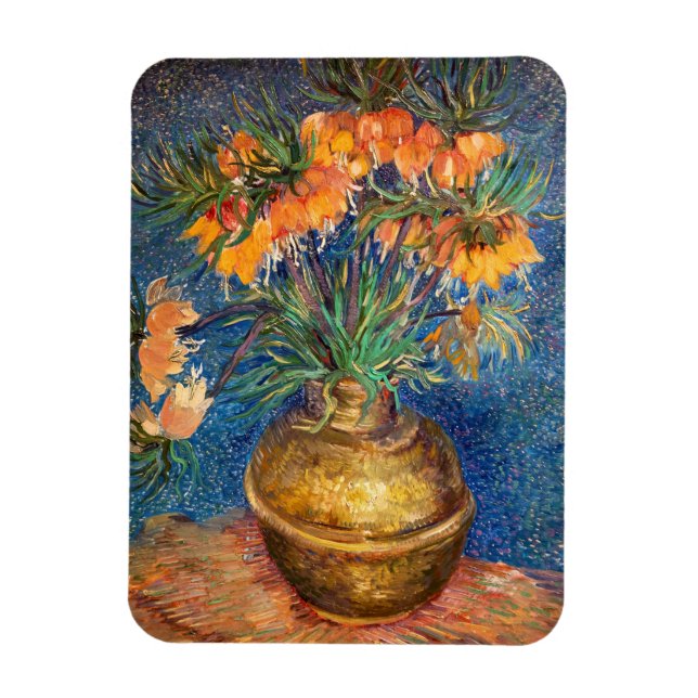 Vincent van Gogh - Imperial Fritillaries Magnet (Vertikal)