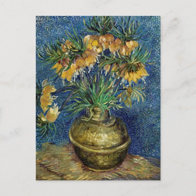 Vincent van Gogh Imperial Fritillaries Painting Vykort (Framsida)