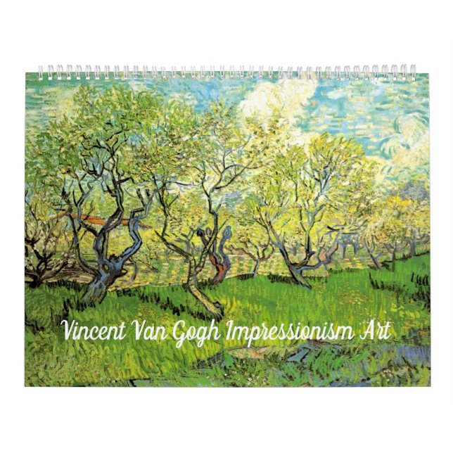 Vincent Van Gogh Impressionism Konst Kalender (Omslag)