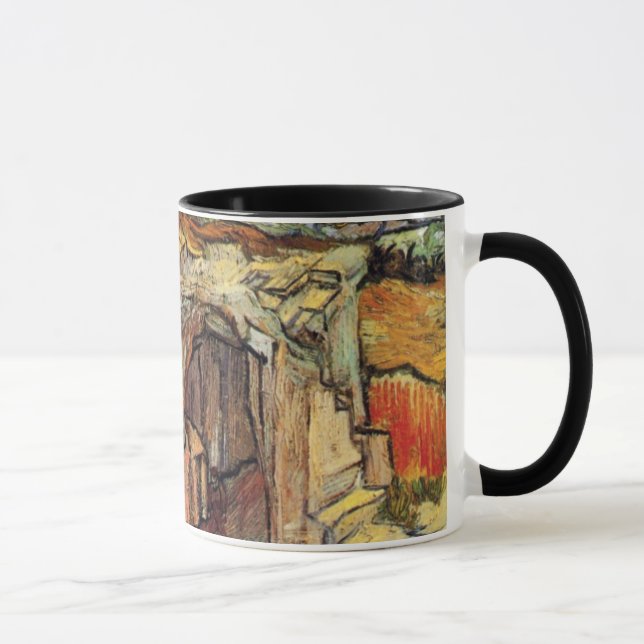 Vincent Van Gogh - Ingång till ett stenbrott Fine  Mugg (Höger)