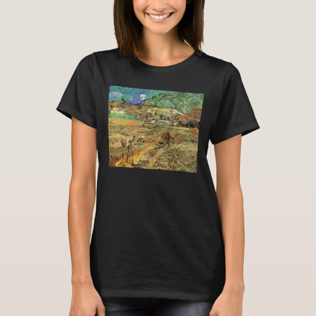 Vincent van Gogh - Inhägnat sädesfält med bonde Tee (Framsida)