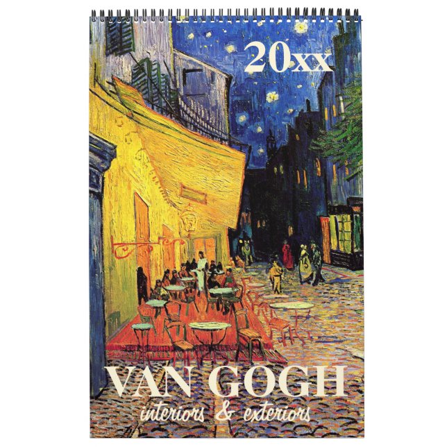 Vincent van Gogh Insida, Exteriors of Byggnad Kalender (Omslag)