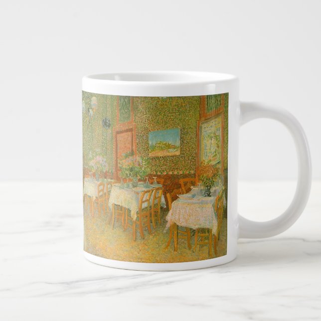 Vincent van Gogh - Interiör från en restaurang Jumbo Mugg (Höger)