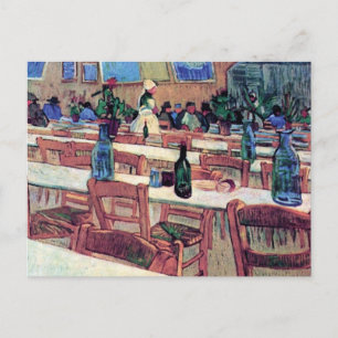 Vincent Van Gogh - Interiör från en restaurang Vykort