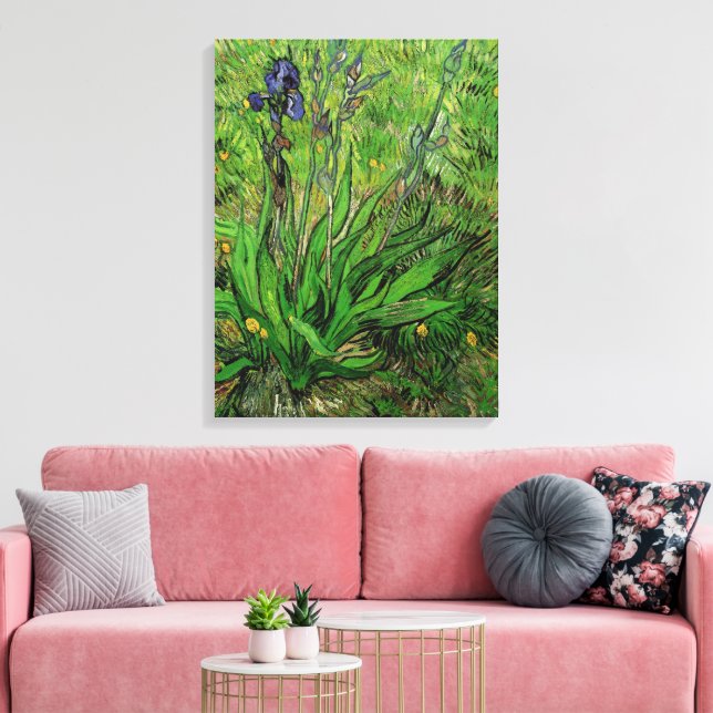 Vincent van Gogh - Iris Canvastryck (Insitu (Vardagsrum))
