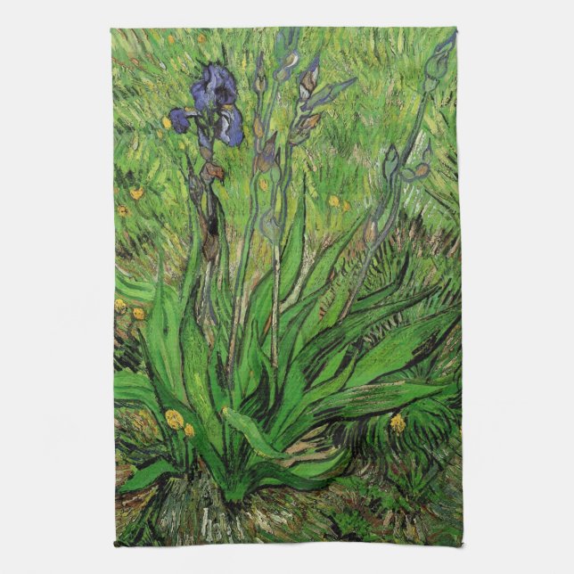 Vincent van Gogh - Iris Kökshandduk (Vertikal)