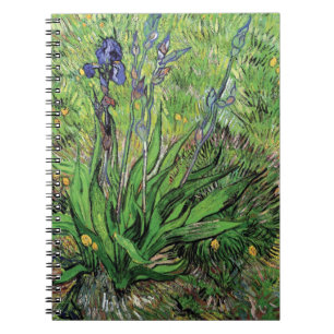 Vincent Van Gogh - Iris Naturälskaren Finkonst Anteckningsbok