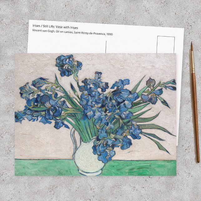 Vincent van Gogh - Iris Vykort (Skapare uppladdad)