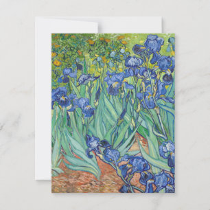 Vincent Van Gogh - Irisar 1889 Tack Kort