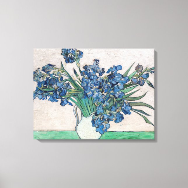 Vincent van Gogh - Irisar Canvastryck (Framsida)