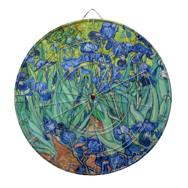 Vincent Van Gogh - Irisar Darttavla (Framsidan)