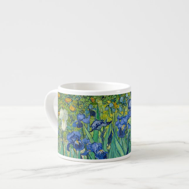 Vincent Van Gogh - Irisar Espressomugg (Framsida vänster)