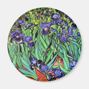 Vincent Van Gogh - Irisar - Flower Lover Fine Art Magnet