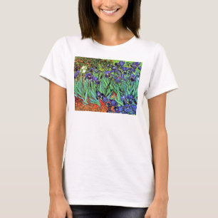 Vincent Van Gogh - Irisar - Flower Lover Fine Art Tee Shirt