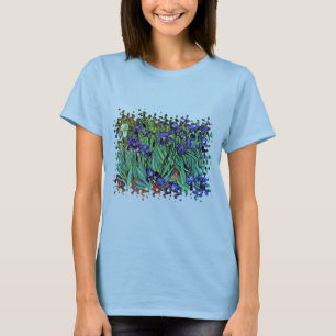 Vincent Van Gogh - Irisar - Flower Lover Fine Art Tee Shirt