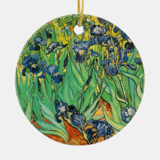 Vincent van Gogh,Irisar Julgransprydnad Keramik