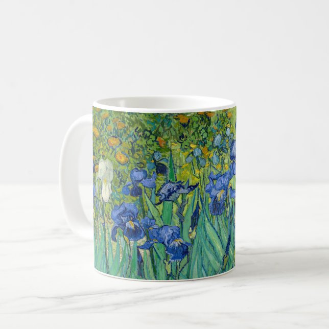 Vincent Van Gogh - Irisar Kaffemugg (Framsida vänster)