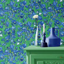 Vincent Van Gogh Irisar Koboltblå Smaragdgrön