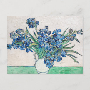 Vincent van Gogh Irisar Målning Postkort   Blommig Vykort