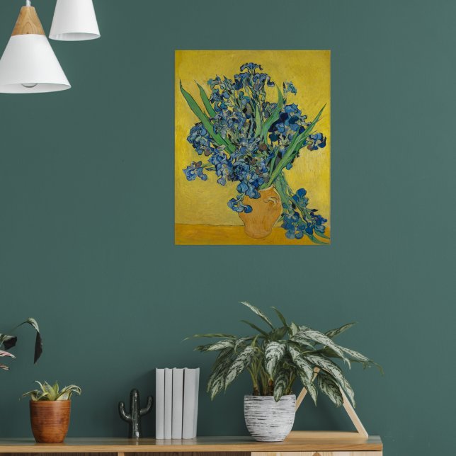 Vincent Van Gogh Irisar Poster (Vardagsrum 1)