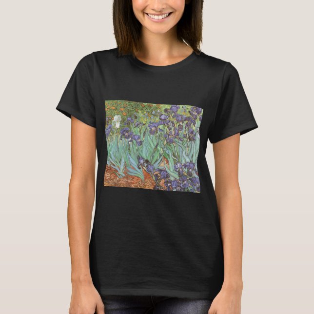 Vincent van Gogh - Irisar T-shirt (Framsida)