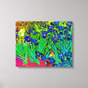 Vincent Van Gogh - Iriser - Blomsterälskare Popkon Canvastryck