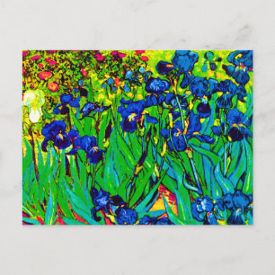 Vincent Van Gogh - Iriser - Blomsterälskare Popkon Vykort