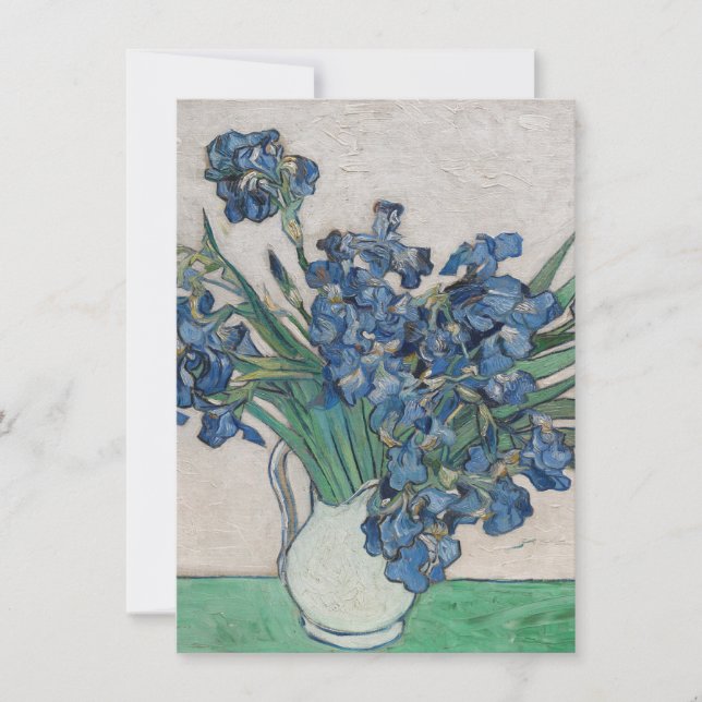 Vincent van Gogh - Irisering Tack Kort (Framsida)
