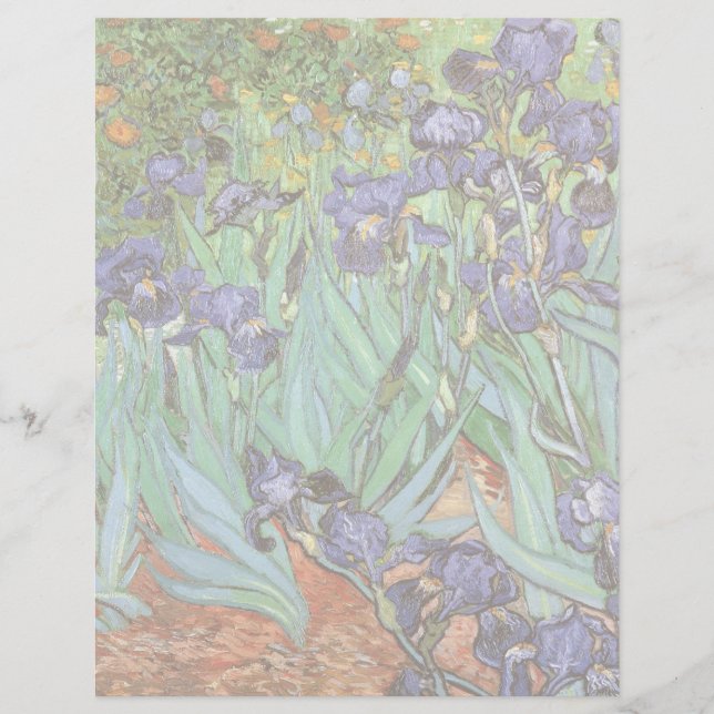 Vincent van Gogh - Irises (Framsida)