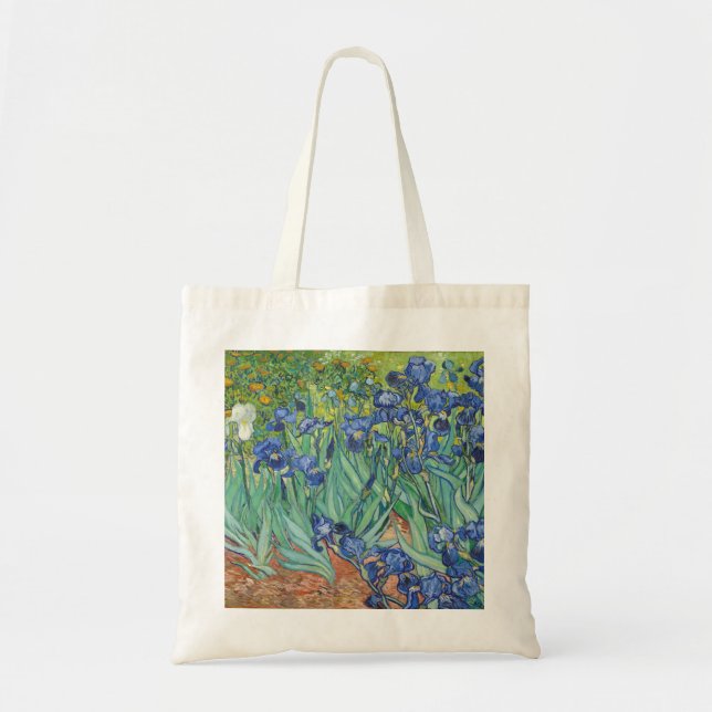 Vincent Van Gogh - Irises 1889 Tygkasse (Framsidan)