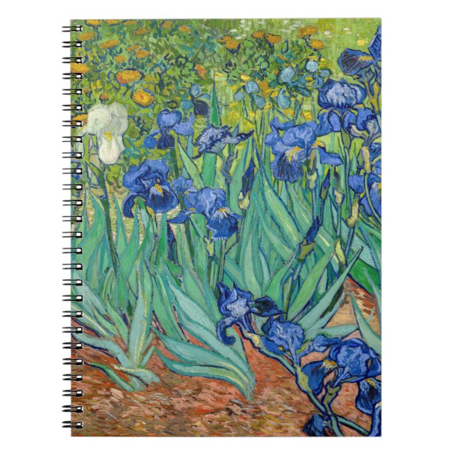 Vincent Van Gogh - Irises Anteckningsbok (Framsidan)