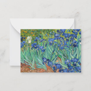 Vincent Van Gogh - Irises Anteckningskort