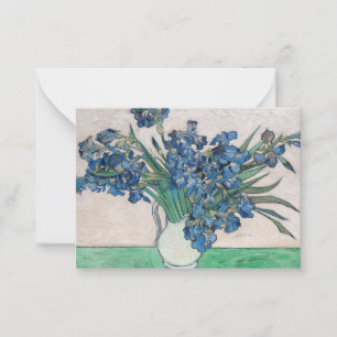 Vincent van Gogh - Irises Anteckningskort