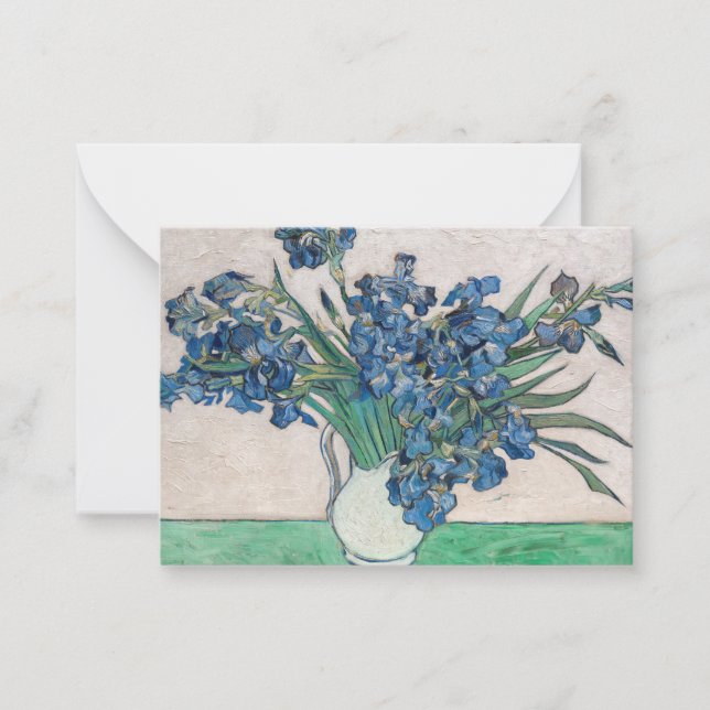 Vincent van Gogh - Irises Anteckningskort (Framsida)