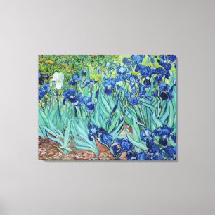 Vincent van Gogh, Irises. Berömdens vintage Canvastryck