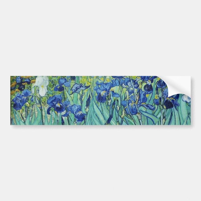 Vincent van Gogh Irises Bildekal (Framsidan)