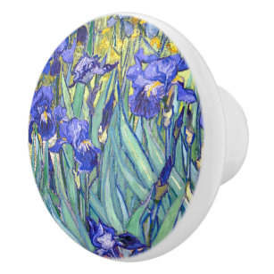 Vincent Van Gogh Irises blom- vintagekonst Knopp
