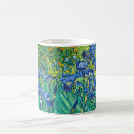 Vincent Van Gogh Irises Blommigt Vintage Fine Art Kaffemugg